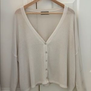 White Urban Outfitters sweater